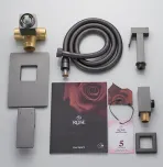 Смеситель с гигиеническим душем Rose R2805T