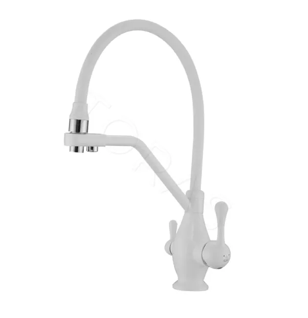 Смеситель для кухни с гибким изливом Rose R858C