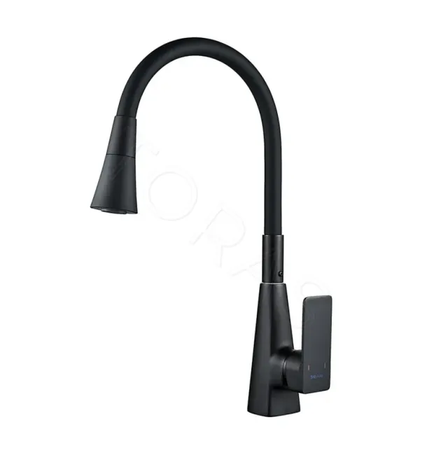Смеситель для кухни с гибким изливом Shevanik S543H-3