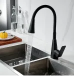 Смеситель для кухни с гибким изливом Shevanik S543H-3