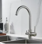 Смеситель для кухни с подключением к фильтру воды Shevanik S128L