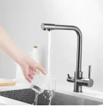 Смеситель для кухни с подключением к фильтру воды Shevanik S328T