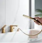 Смеситель на борт ванны Shevanik S9912G