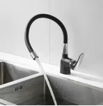 Смеситель для кухни с гибким изливом Shevanik S443-3