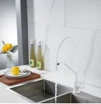Смеситель для кухни с гибким изливом Shevanik S343C-1