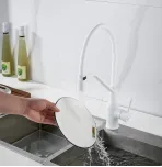 Смеситель для кухни с гибким изливом Shevanik S343C-1