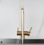 Смеситель для кухни с подключением к фильтру воды Shevanik S468G