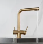 Смеситель для кухни с подключением к фильтру воды Shevanik S468G