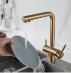Смеситель для кухни с подключением к фильтру воды Shevanik S468G