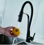 Смеситель для кухни с гибким изливом Shevanik S943H-3