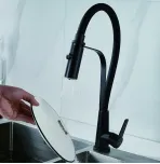 Смеситель для кухни с гибким изливом Shevanik S943H-3