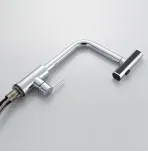 Смеситель для кухни с выдвижным изливом Shevanik S263