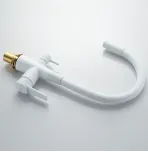 Смеситель для кухни с гибким изливом Shevanik S668C