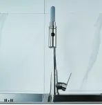 Смеситель для кухни с гибким изливом Shevanik S943L-9