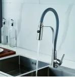Смеситель для кухни с гибким изливом Shevanik S943L-9
