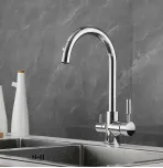 Смеситель для кухни с подключением к фильтру воды Shevanik S168