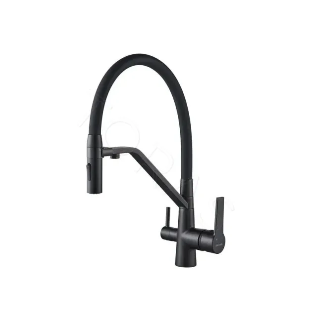 Смеситель для кухни с гибким изливом Shevanik S278H