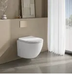 Унитаз подвесной Milleau Vortex с сиденьем MYL038SGW (белый глянец)