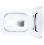 Унитаз Uptrend Accord Rimless подвесной, с крышкой микролифт слим, белый