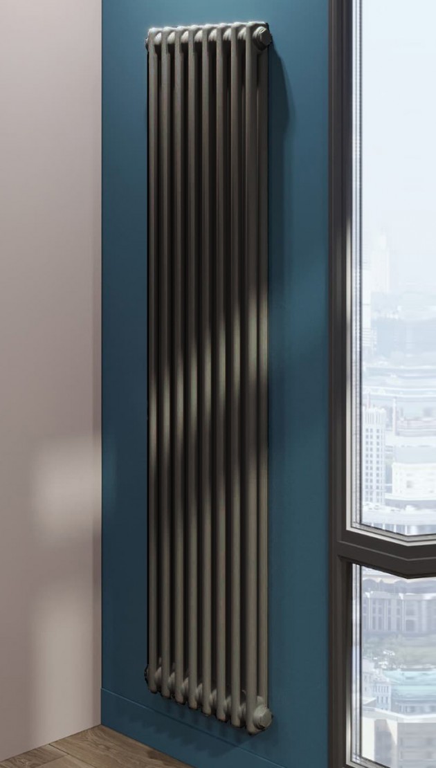 Радиатор "РадиаТерм" Виктория 2 1800х380, 8 секций, мощность 1568 Вт