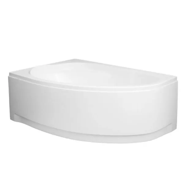 Акриловая ванна Polimat Marea 150×100 L, угловая левая, с ножками, белый