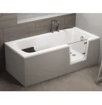 Акриловая ванна Polimat Avo 170×75 с дверью