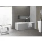 Акриловая ванна Polimat Avo 150×75 с дверью