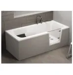 Акриловая ванна Polimat Avo 180×80 с дверью