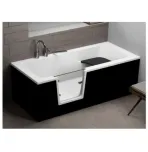 Акриловая ванна Polimat Vovo 170×75 с дверью
