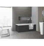 Акриловая ванна Polimat Avo 140×70 с дверью